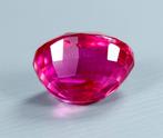 Robijn - 4.03 ct - Lotus Gemology - Niet-verhit rood, Nieuw