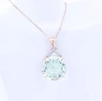 Sans prix de réserve - Collier - 14 carats Or rose Quartz -, Nieuw