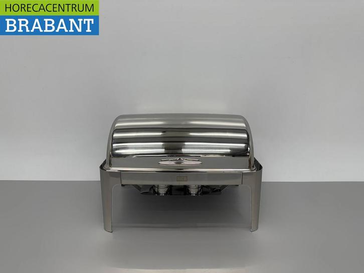 HCB Chafing Dish Rolltop RVS – 9 liter – 2 x 1/2 GN Horeca, Zakelijke goederen, Horeca | Keukenapparatuur, Ophalen of Verzenden
