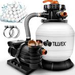 tillvex® Zandfilterinstallatie Pool 13.200 l/h tot 40.000 l, Tuin en Terras, Verzenden, Nieuw