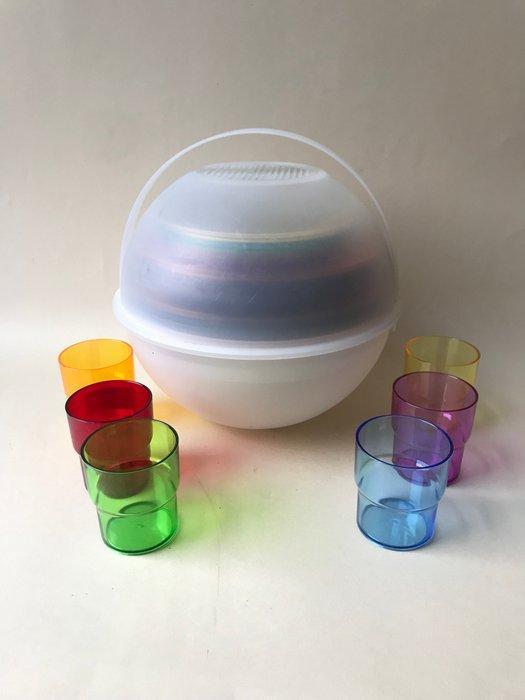 Guzzini - Picknickmand - ruimtevaarttijdperk - Plastic -, Antiquités & Art, Antiquités | Meubles | Tables