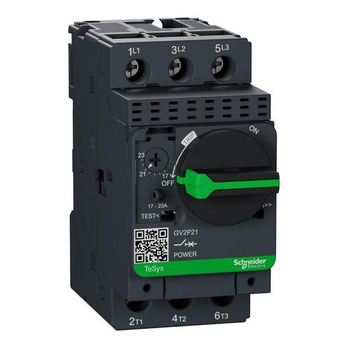 TeSys Gv2p21 Motor Circuitbreaker 17-23A - Gv2p21, Doe-het-zelf en Bouw, Elektriciteit en Kabels, Verzenden