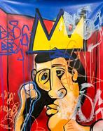 Freda People (1988-1990) - Picasso And Basquiat XXL, Antiquités & Art, Art | Peinture | Moderne