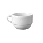 Cappuccinokopjes | SATURN | Porselein | Wit | 23cl | 12, Verzenden, Nieuw in verpakking