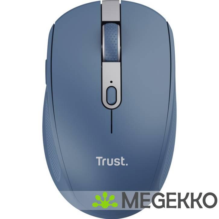 Trust Ozaa Compact Draadloze Blauwe Muis, Computers en Software, Overige Computers en Software, Nieuw, Verzenden