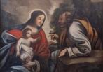 Scuola Toscana (inizio XVII) - Madonna con bambino e San, Antiquités & Art
