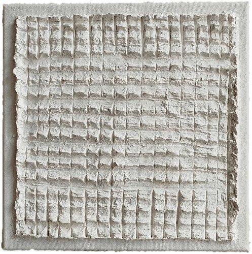 Jan Schoonhoven Jr. (1975) - White Square, Antiek en Kunst, Kunst | Schilderijen | Modern