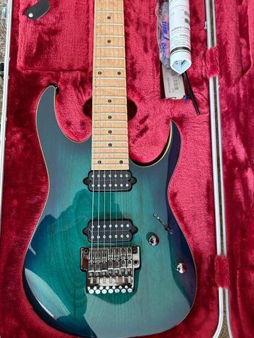 Ibanez - RG752AHM-NGB 7 corde -  - Guitare électrique à 7 beschikbaar voor biedingen