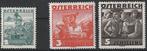 Oostenrijk 1934 - Klederdrachten - 567-587, Gestempeld