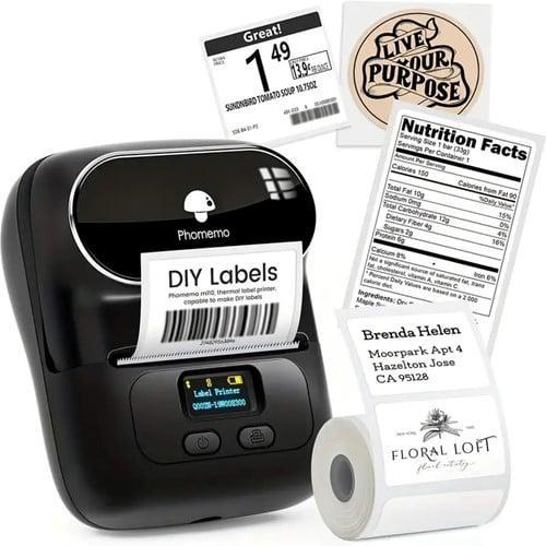 Labelprinter phomemo m110 labelmaker incl software en gratis, Hobby en Vrije tijd, Knutselen, Nieuw