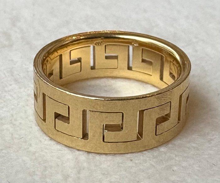 Ring - 18 karaat Geel goud, Handtassen en Accessoires, Ringen