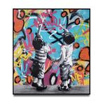 Asko - Young Vandals - XL Canvas - Stencil Art