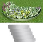 vidaXL Grasboorden 100x19 cm gegalvaniseerd staal 5 st, Tuin en Terras, Verzenden, Nieuw