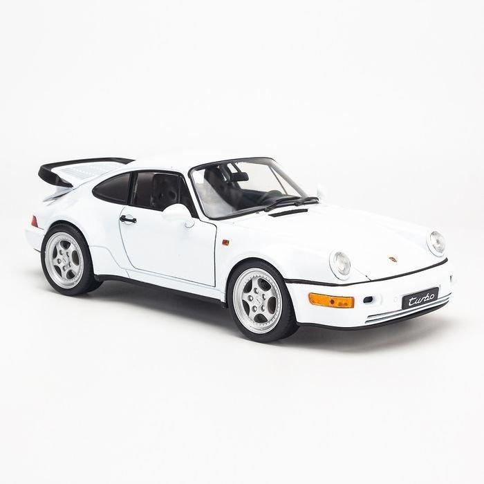 Welly 1:18 - Voiture de sport miniature - Porsche 964 Turbo, Hobby en Vrije tijd, Modelauto's | 1:5 tot 1:12