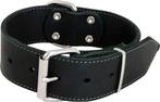 JV Brede halsband zwart - 30mmx50cm, Dieren en Toebehoren, Nieuw