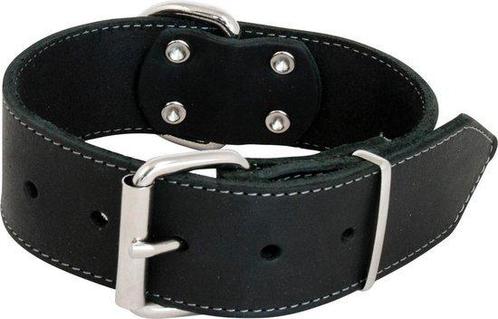 JV Brede halsband zwart - 30mmx50cm, Dieren en Toebehoren, Overige Dieren-accessoires, Nieuw