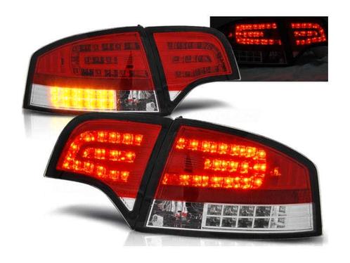 LED achterlicht units Red White geschikt voor Audi A4 B7, Auto-onderdelen, Verlichting, Nieuw, Audi, Verzenden