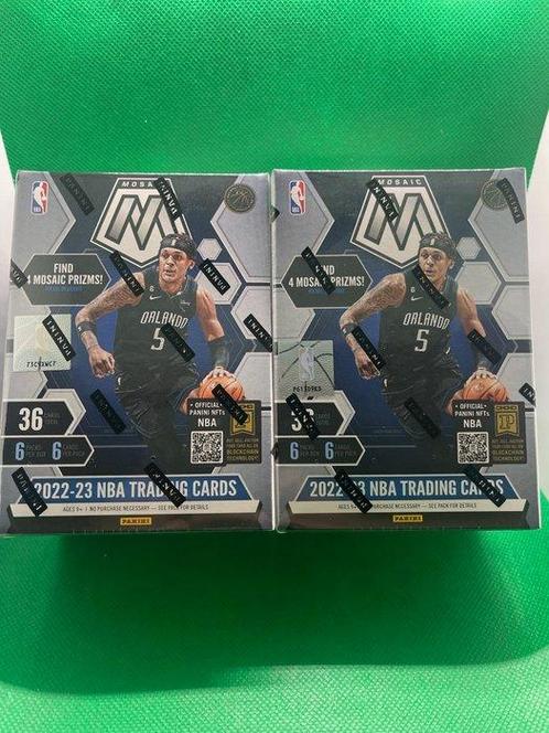 2022/23 Panini Mosaic NBA - 20 Booster box - Presque parfait, Verzamelen, Stickers