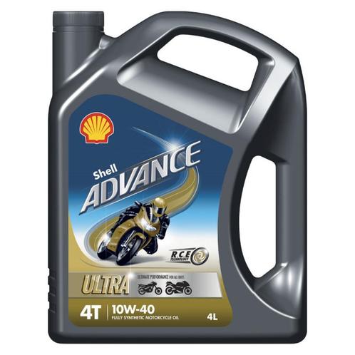 Shell Advance 4T Ultra 10W40 4 Liter, Auto diversen, Onderhoudsmiddelen, Ophalen of Verzenden