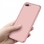 iPhone 8 Plus Ultra Dun Hoesje - Hard Matte Case Cover Roze, Verzenden