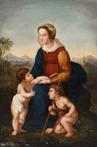 Jean-Hubert Tahan (1777-1843) - Maria met Jezus en Johannes