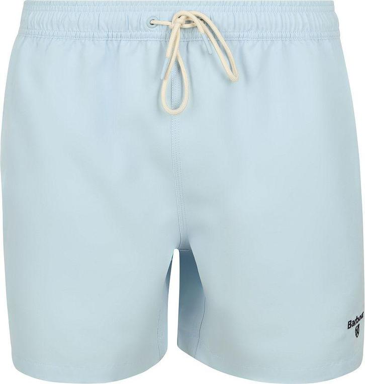 Barbour Zwemshort Logo Lichtblauw maat Maat 52/54 (L) Heren, Kleding | Heren, Broeken en Pantalons, Nieuw, Maat 52/54 (L), Verzenden