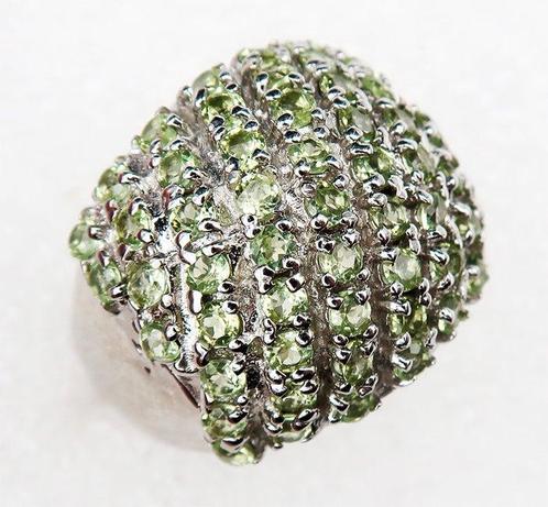 Argent, Péridot - Bague de dignitaire - Argent 925 - Enlève, Antiek en Kunst, Antiek | Boeken en Manuscripten