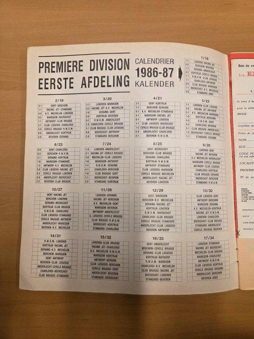 1987 Panini Football 87 Belgium Enzo Scifo, Franky, Verzamelen, Stickers