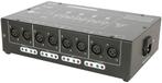 QTX DMX-D8 8 DMX Splitter/booster 8 Kanaals, Nieuw