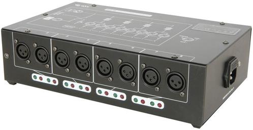 QTX DMX-D8 8 DMX Splitter/booster 8 Kanaals, Muziek en Instrumenten, Licht en Laser