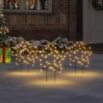 vidaXL Kerstverlichting ster 3 st met grondpinnen 50 LEDs, Diversen, Verzenden, Nieuw
