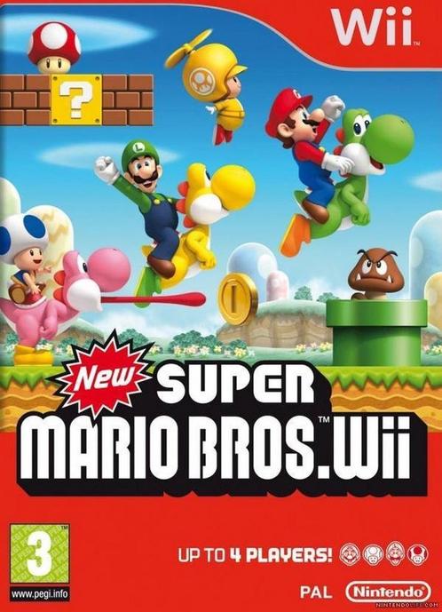 New Super Mario Bros Wii - Nintendo Wii (Wii Games), Consoles de jeu & Jeux vidéo, Jeux | Nintendo Wii, Envoi