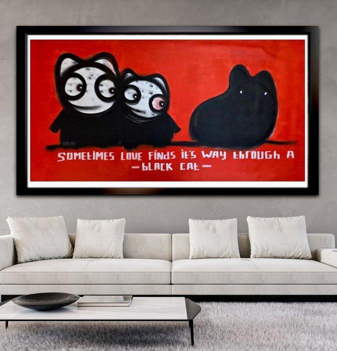 Hamelink - Unexpected Love, Antiek en Kunst, Kunst | Schilderijen | Modern