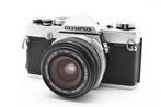 Olympus OM-1 chrome + G. Zuiko Auto-W 3.5/28mm | Appareil, Audio, Tv en Foto, Fotocamera's Analoog, Nieuw
