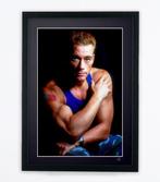 Jean-Claude Van Damme - Fine Art Photography - Luxury Wooden, Verzamelen, Nieuw