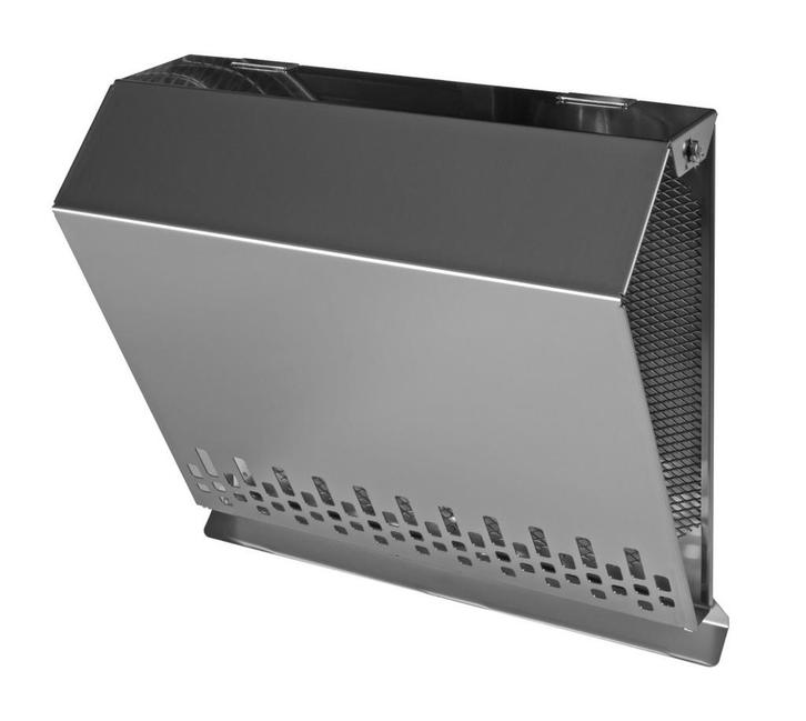 Whisper Luxe Design Gevelkap 150mm - TOEVOER - RVS, Doe-het-zelf en Bouw, Ventilatie en Afzuiging, Nieuw, Verzenden