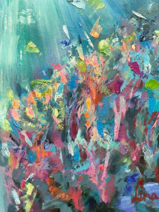 Lina Verano - UNDERWATER 3, Antiek en Kunst, Kunst | Schilderijen | Modern