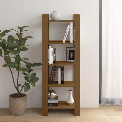 vidaXL Boekenkast/kamerscherm 60x35x160 cm massief hout, Huis en Inrichting, Kasten | Boekenkasten, Nieuw, Verzenden