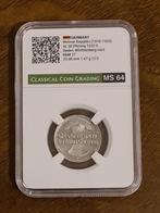 Duitsland, Weimar Republiek 50 Pfennig 1922 G / MS64 (Zonder