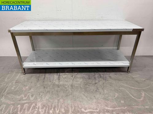 HCB RVS Werktafel Tafel 200 x 70 x 85 cm Horeca, Zakelijke goederen, Horeca | Meubilair en Inrichting, Ophalen of Verzenden