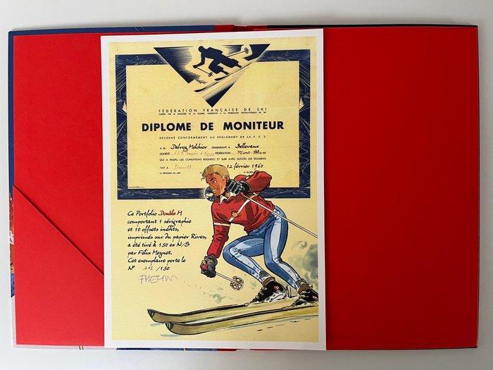 Félix Meynet - 1 Portfolio - Double M - Ski - 2014, Livres, BD | Comics