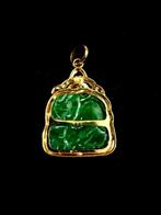 Hanger - Goud, Jade - China - 20e eeuw