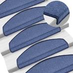 vidaXL 15 st Trapmatten 65x24x4 cm blauw, Verzenden, Nieuw