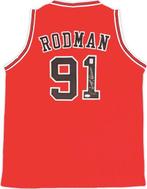 NBA - Dennis Rodman - Rood aangepast basketbalshirt, Nieuw