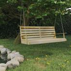 vidaXL Schommelbank 155x65x60 cm geïmpregneerd grenenhout, Tuin en Terras, Verzenden, Nieuw