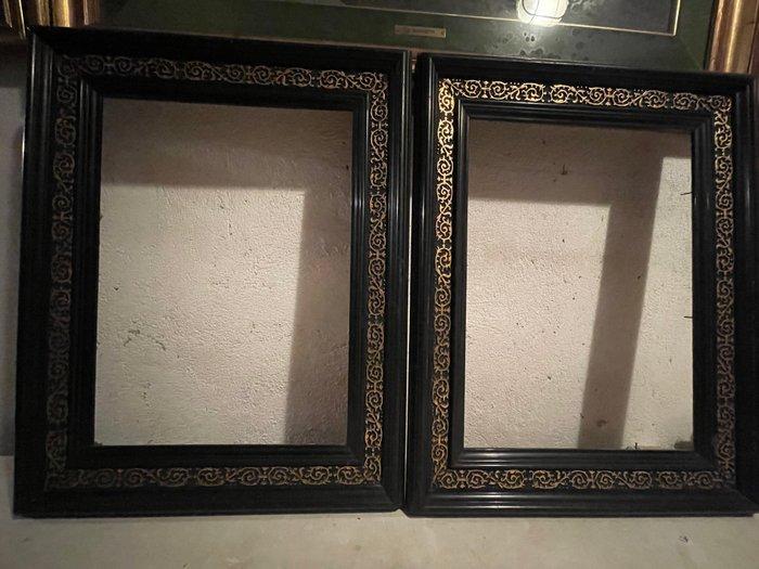 Cadre (2) - Bois - Cadres garibaldiens, Antiquités & Art, Antiquités | Autres Antiquités