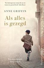 Als alles is gezegd 9789402702620 Anne Griffin, Boeken, Verzenden, Gelezen, Anne Griffin