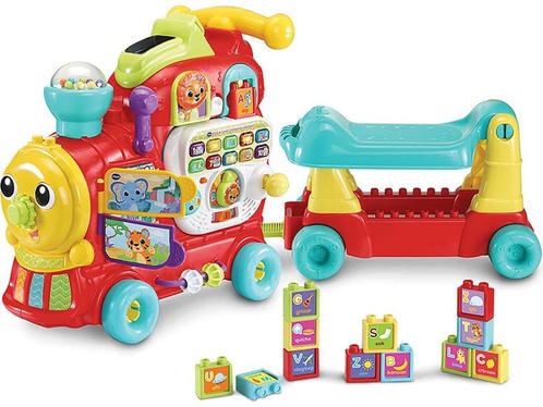 VTech Baby Rijd & Leer Letterlocomotief - Interactief &, Kinderen en Baby's, Speelgoed | Overig, Zo goed als nieuw, Verzenden