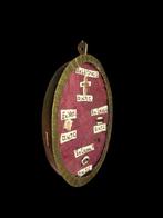 Reliekhouder - Brons, Glas, Textiel - 1800-1850 - Passie van