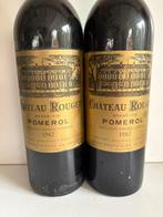 1982 Château Rouget - Pomerol - 2 Flessen (0.75 liter), Verzamelen, Nieuw